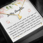 Lurve™ To My Daughter - I Always Need You Sweetest Hearts Necklace