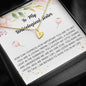 Lurve™ Unbiological Sister - Guiding Light In The Darkness Sweetest Heart Necklace