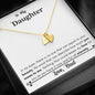 Lurve™ Daughter - Beauty, Mean, Love, Eternity Sweetest Heart Necklace