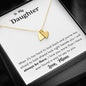 Lurve™ Daughter - Always Be There Sweetest Heart Necklace