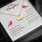 Lurve™ To My Daughter - Some Days Are Better Sweetest Hearts Necklace
