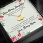 Lurve™ Thanks My Bonus Daughter, Love Bonus Mom Sweetest Heart Necklace