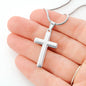 Lurve™ Wife - Best Thing, Internet Cross Necklace
