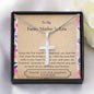 Future Mother In Law - First Breath Cross Necklace