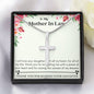 Mother In Law - A Piece of Your Heart Cross Necklace