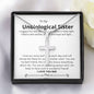 Unbiological Sister - Everything, Amazing, Wnderful Cross Necklace