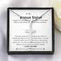 Bonus Sister - Everything, Amazing, Wnderful Cross Necklace