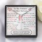 Future Mother In Law - Stole My Heart Cross Necklace