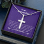 Bonus Sister - Greatest Friend, Unmeasureable Cross Necklace