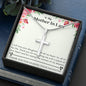 Mother In Law - A Piece of Your Heart Cross Necklace