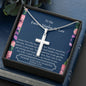 Future Mother In Law - Stole My Heart Cross Necklace