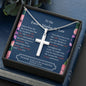 Future Mother In Law - Stole My Heart Cross Necklace