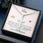 Lurve™ Wife - Missing Piece Cross Necklace