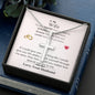 Lurve™ Wife - Braver, Stronger, Smarter, Loved Cross Necklace