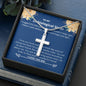 Unbiological Sister - Everything, Amazing, Wnderful Cross Necklace