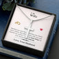 Lurve™ Wife - Best Thing, Internet Cross Necklace