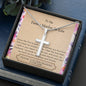 Future Mother In Law - First Breath Cross Necklace