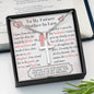 Future Mother In Law - Stole My Heart Cross Necklace