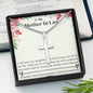 Mother In Law - A Piece of Your Heart Cross Necklace