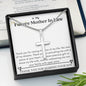 Future Mother In Law - Raising Love of My Life Cross Necklace