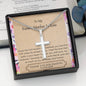 Future Mother In Law - First Breath Cross Necklace