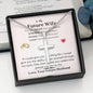Lurve™ Future Wife - Braver, Stronger, Smarter, Loved Cross Necklace