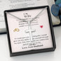 Lurve™ Wife - Braver, Stronger, Smarter, Loved Cross Necklace