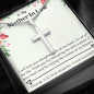 Mother In Law - A Piece of Your Heart Cross Necklace