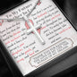 Future Mother In Law - Stole My Heart Cross Necklace