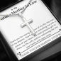 Future Mother In Law - Raising Love of My Life Cross Necklace