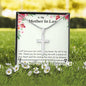 Mother In Law - A Piece of Your Heart Cross Necklace