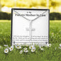 Future Mother In Law - A Piece of Your Heart Cross Necklace