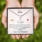 Lurve™ Wife - Best Thing, Internet Cross Necklace