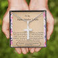 Future Mother In Law - First Breath Cross Necklace