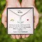Lurve™ Wife - Most Beautiful Thing Cross Necklace