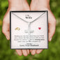 Lurve™ Wife - Missing Piece Cross Necklace