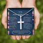 Future Mother In Law - Stole My Heart Cross Necklace