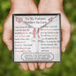Future Mother In Law - Stole My Heart Cross Necklace