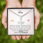 Lurve™ Wife - Smile for No Reason Cross Necklace