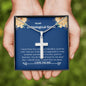 Unbiological Sister - Precious Friendship Cross Necklace
