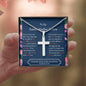 Future Mother In Law - Stole My Heart Cross Necklace