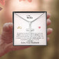 Lurve™ Wife - Mean, Giving, Better Person Cross Necklace