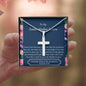 Future Mother In Law - Stole My Heart Cross Necklace