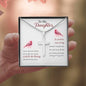 Lurve™ To My Daughter-Some Days Are Better Cross Necklace