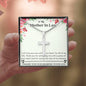 Mother In Law - A Piece of Your Heart Cross Necklace