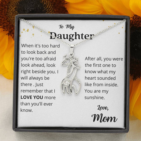 Lurve™ Daughter - Love You Giraffe Necklace