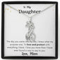 Lurve™ Daughter - Love And Protect Giraffe Necklace