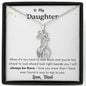 Lurve™ Daughter - Always Be There Giraffe Necklace
