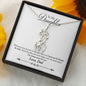 Lurve™ To Daughter - I Pray You'll Always Be Safe Giraffe Necklace