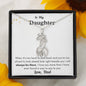 Lurve™ Daughter - Always Be There Giraffe Necklace